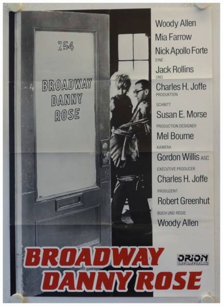 Broadway Danny Rose original release german poster